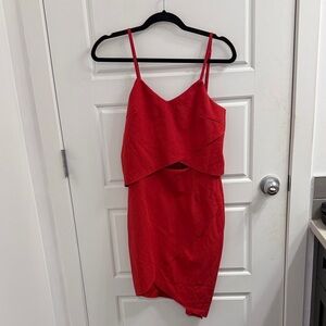 ELLIATT X Revolve The Shot Tulip Dress Red Size XSmall Mini Dress